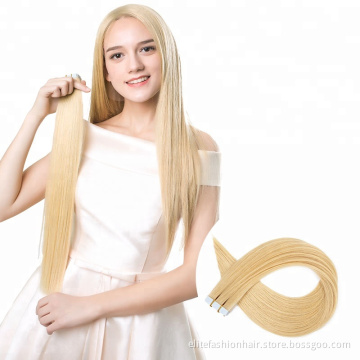 Hot sales high quality Double Drawn 100% Remy European Injection human hair extensions tape on hair Tape In Hair Extensions